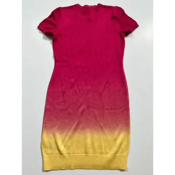 Ralph Lauren Women's Dip-Dyed Short Sleeve Jersey Dress Sz M - Picture 8 of 12